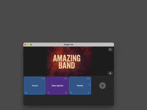 Stage Cue connecting to external display demonstration